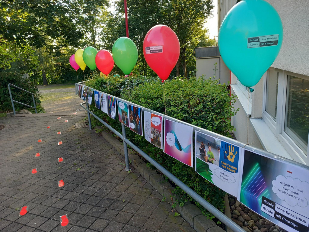 Der Weg zur Aufnahme wurde nachgezeichnet.